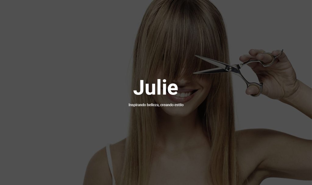 julie-screenshot svg+xml;charset=utf