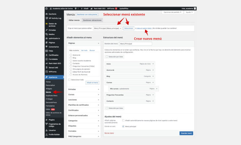 Tutorial completo para crear un sitio en WordPress desde cero