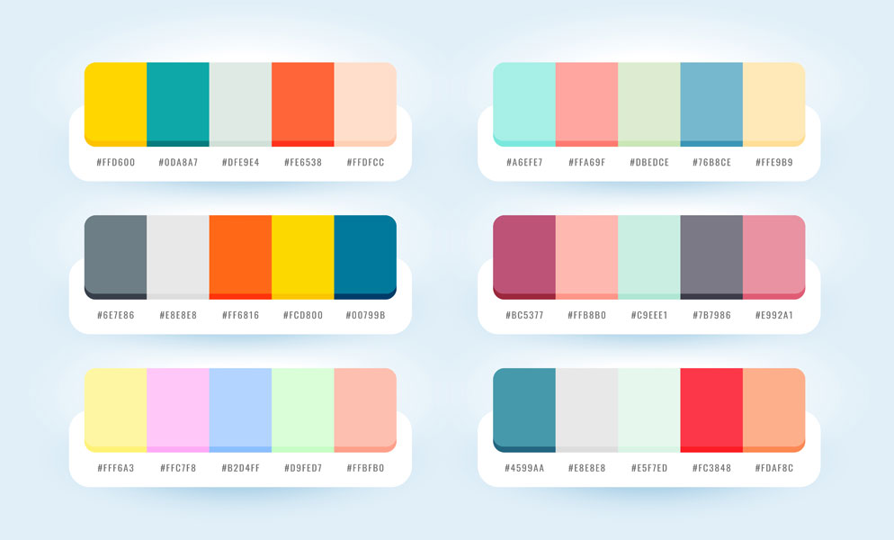 paleta colores