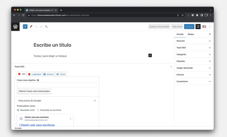 Tutorial completo para crear un sitio en WordPress desde cero
