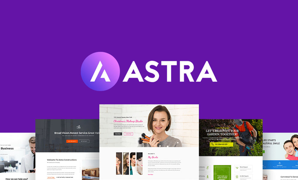 Las 10 Mejores Plantillas Gratuitas de WordPress para el 2025: Una Comparativa 2 theme astra