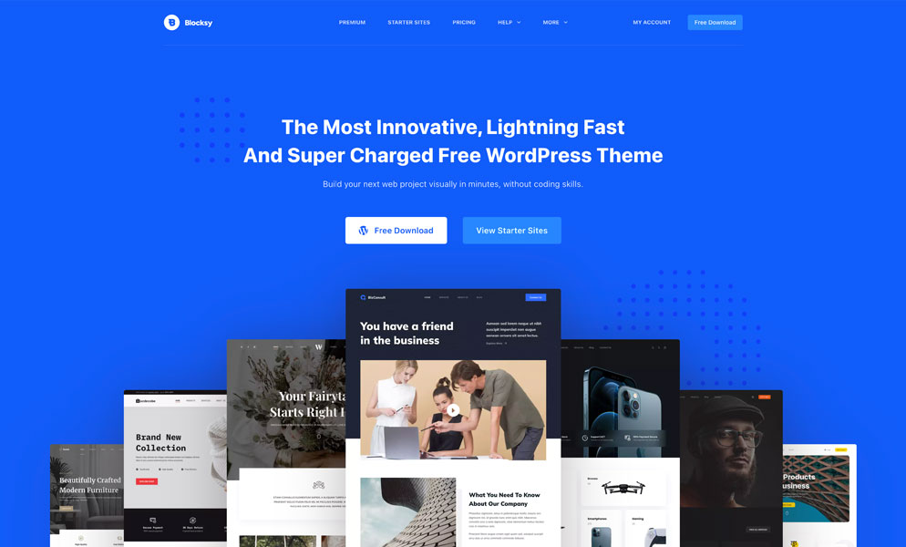 Las 10 Mejores Plantillas Gratuitas de WordPress para el 2025: Una Comparativa 9 theme blocksy