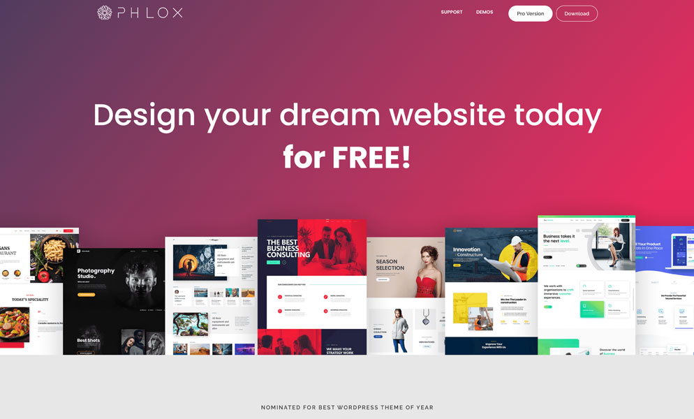 Las 10 Mejores Plantillas Gratuitas de WordPress para el 2025: Una Comparativa 11 theme