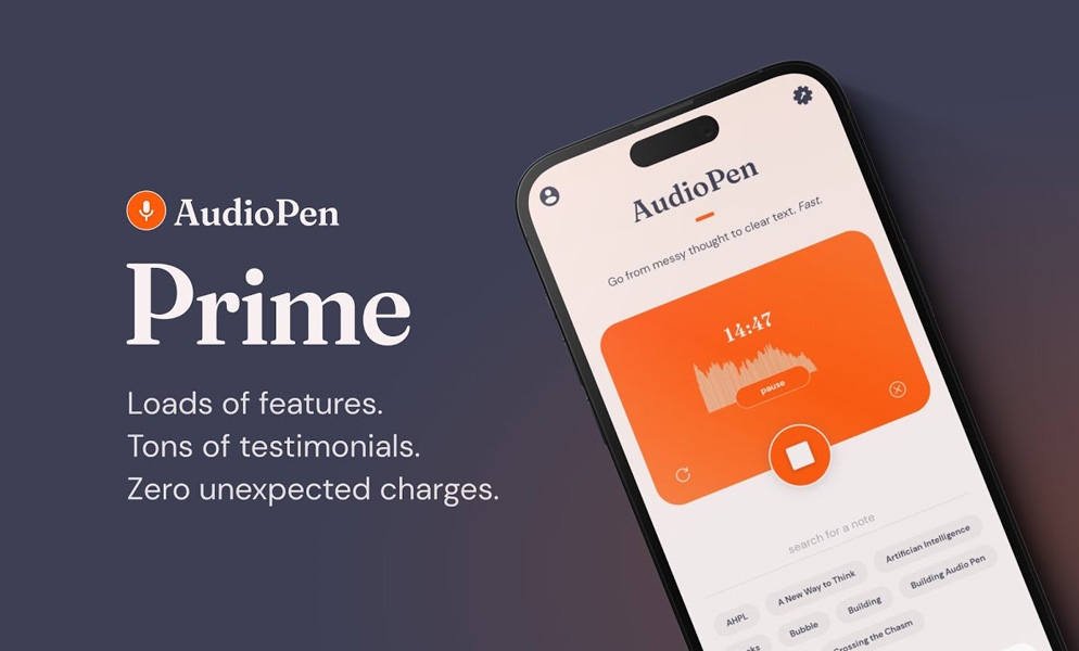 Herramientas de ia AudioPen